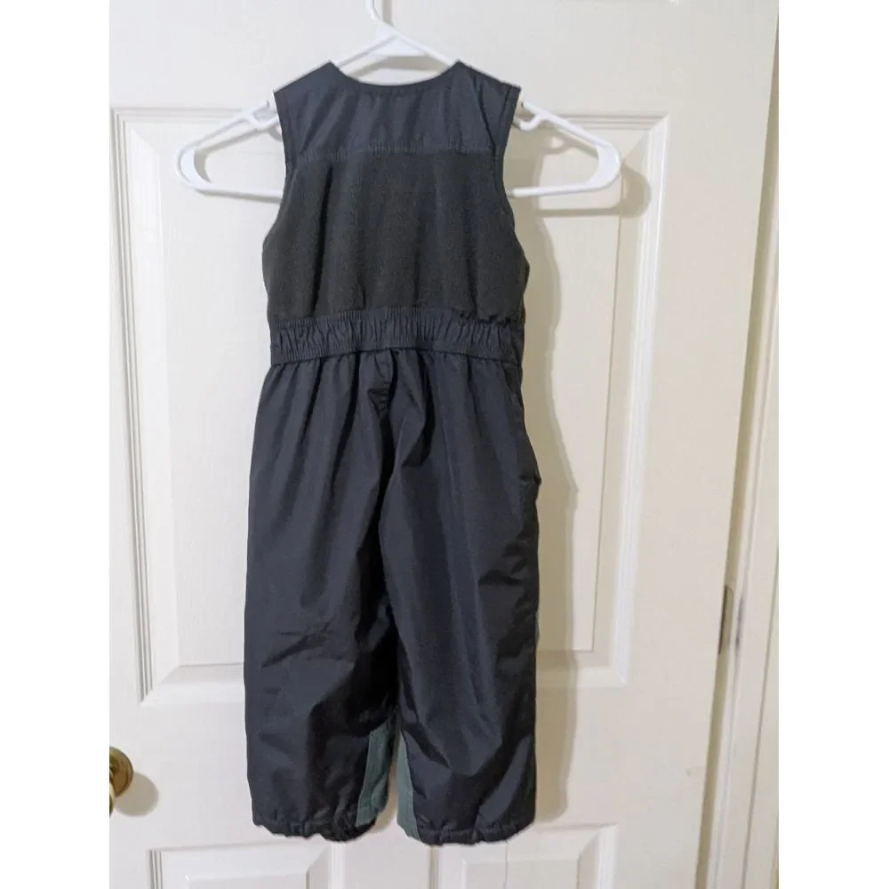 Weatherproof Kids Snow Bib Overalls Winter Ski Snowboard Fleece Lined 2T Pockets - Picture 2 of 10